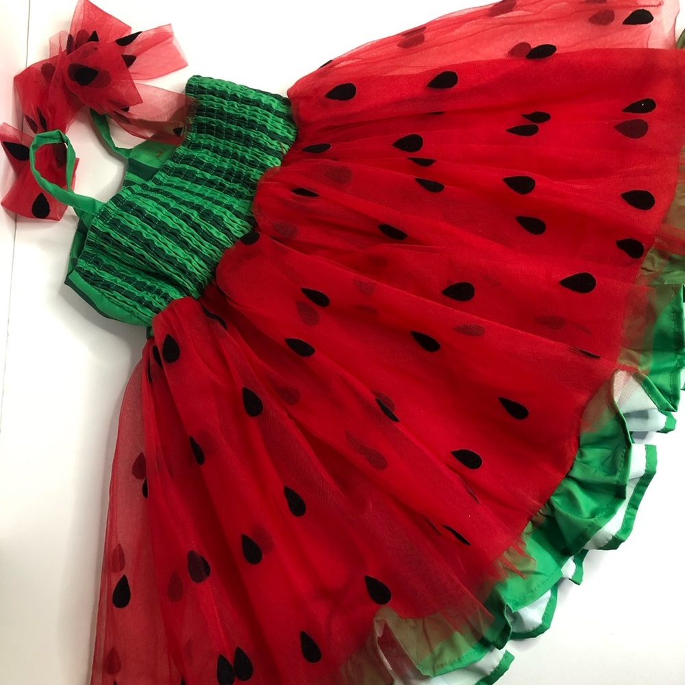 Baby Watermelon Dress - Picture 4 of 11